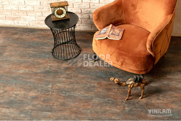 Кварцвиниловые полы Ceramo Vinilam Stone 8 мм 71617 Керамическая Сталь фото 1 | FLOORDEALER